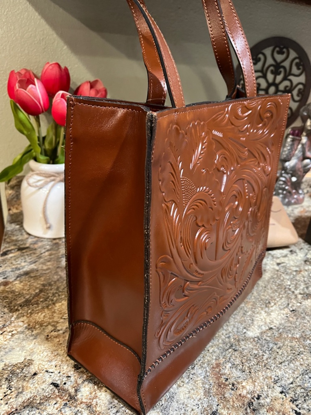Particia Nash EUC TOSCANO TOTE - Picture 4 of 13